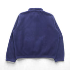 Polo Ralph Lauren 90s Short Fleece Harrington Jacket XL Navy Chin Strap Small Pony Embroidery