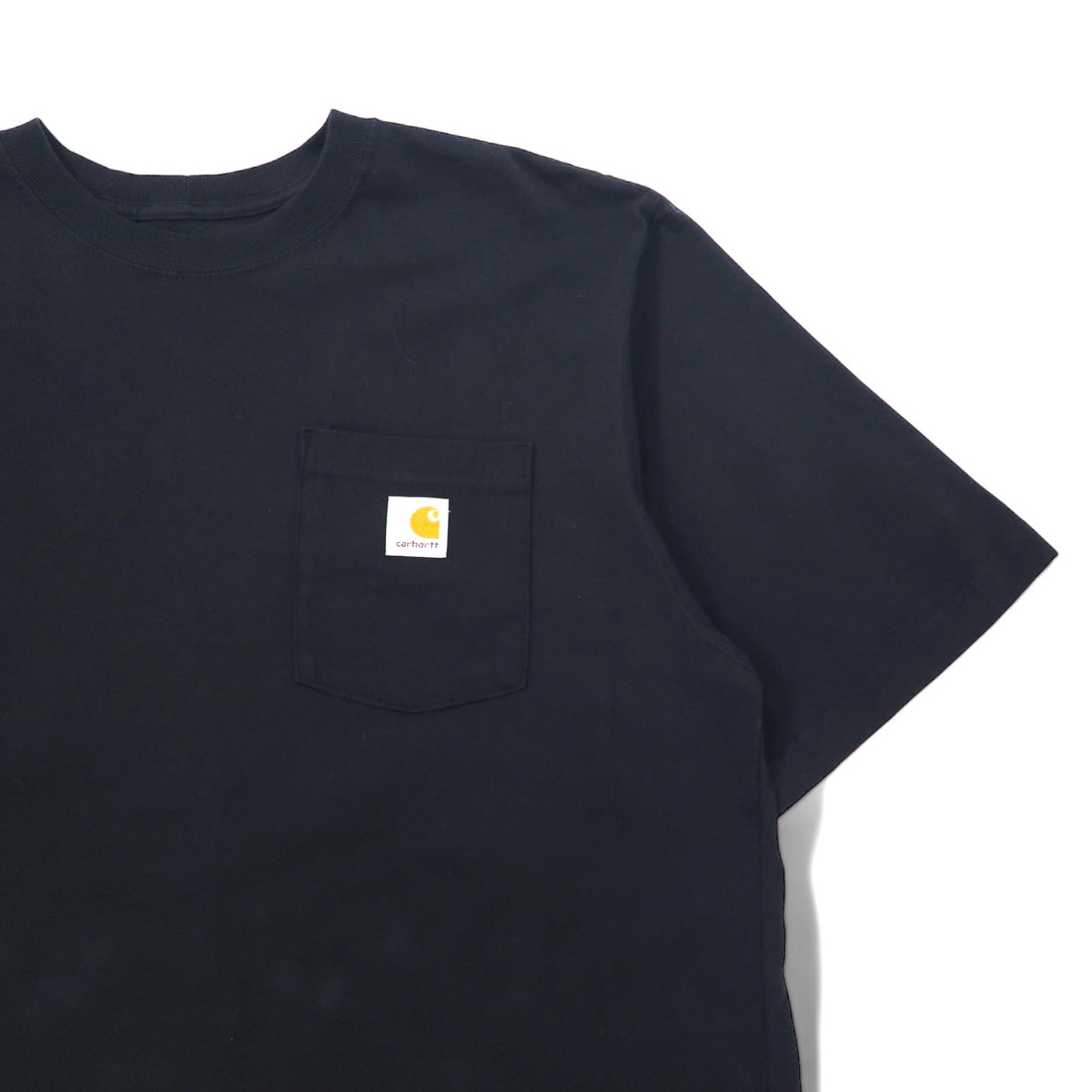 Carhartt Pocket T-Shirt Pocket TL TALL Black Cotton ORIGINAL FIT