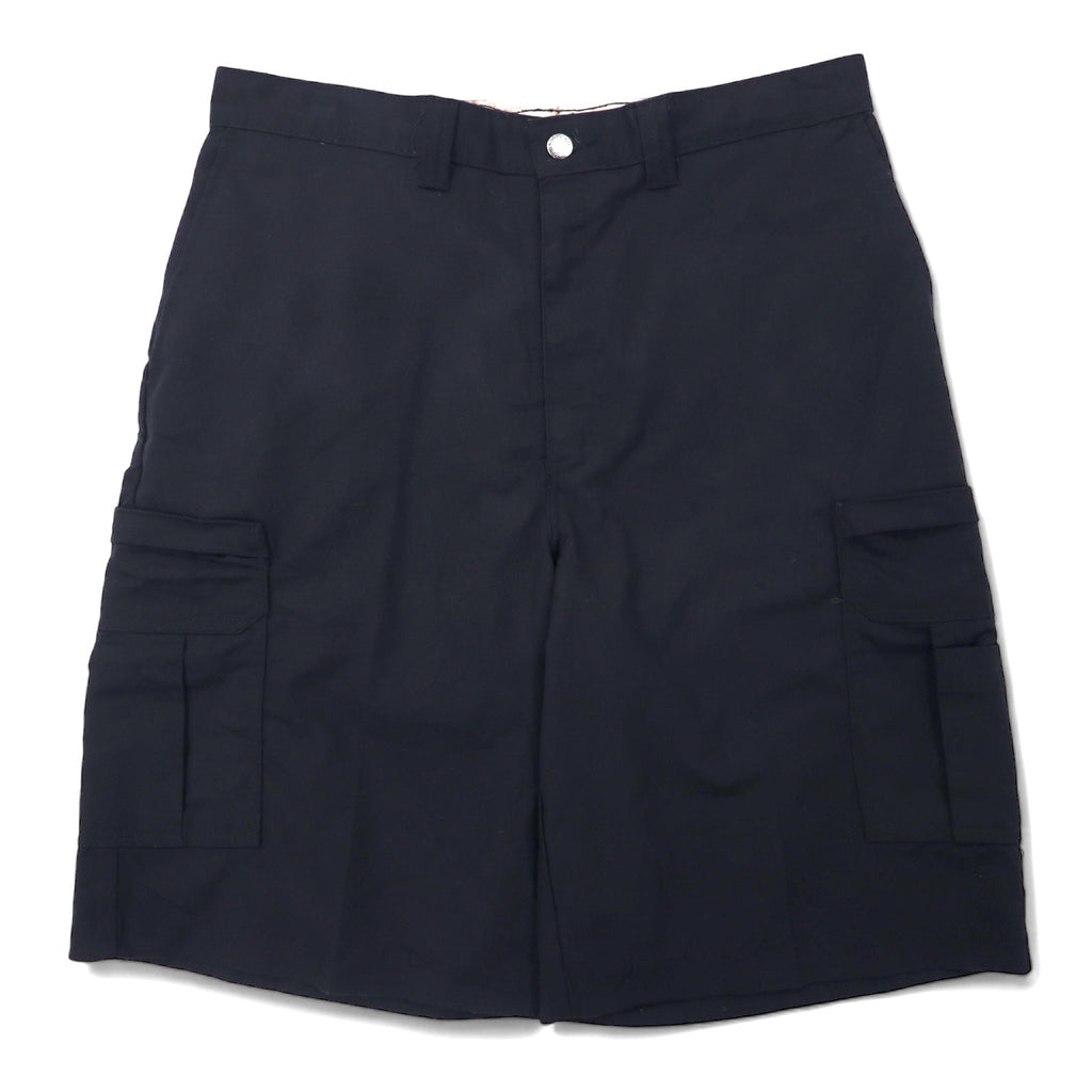 日本然リトテ-古着オンライン-Dickies カーゴショーツ ハーフパンツ 34 ブラック ポリエステル Men's 11-inch Industrial Cargo Shorts LR542-Dickies Cargo Shorts Half Pants 34 Black Polyester Men's 11-inch Industrial Cargo Shorts LR542