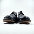 Churchill Wingtip Full Brogue Dress Shoes, Size 27.5cm, Black Grain Leather, 70084