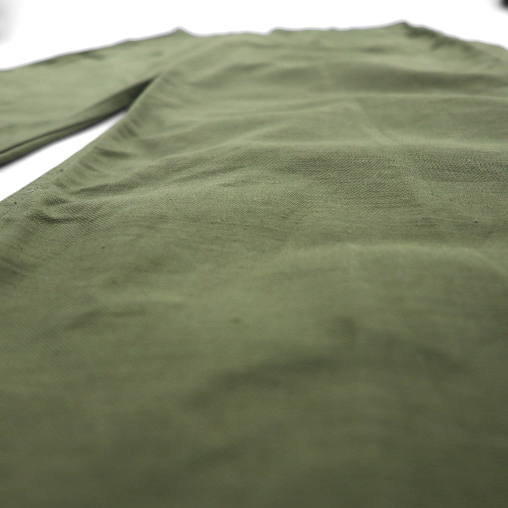 60s US ARMY Vintage Fatigue Trousers トラウザーズ ベイカーパンツ L カーキ SATEEN OG-107 TYPE1 CLASS1 平ボタン 8405-782-3173 ミリタリー 60年代 USA製