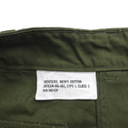 60s US ARMY Vintage Fatigue Trousers トラウザーズ ベイカーパンツ L カーキ SATEEN OG-107 TYPE1 CLASS1 平ボタン 8405-782-3173 ミリタリー 60年代 USA製
