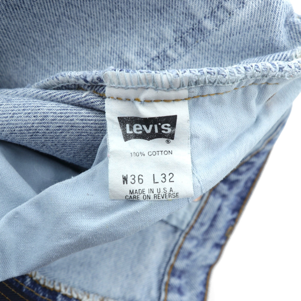 Levi's 90年代 USA製 550 バギー RELAXED FIT テーパード デニムパンツ ジーンズ L インディゴ 40550-0289