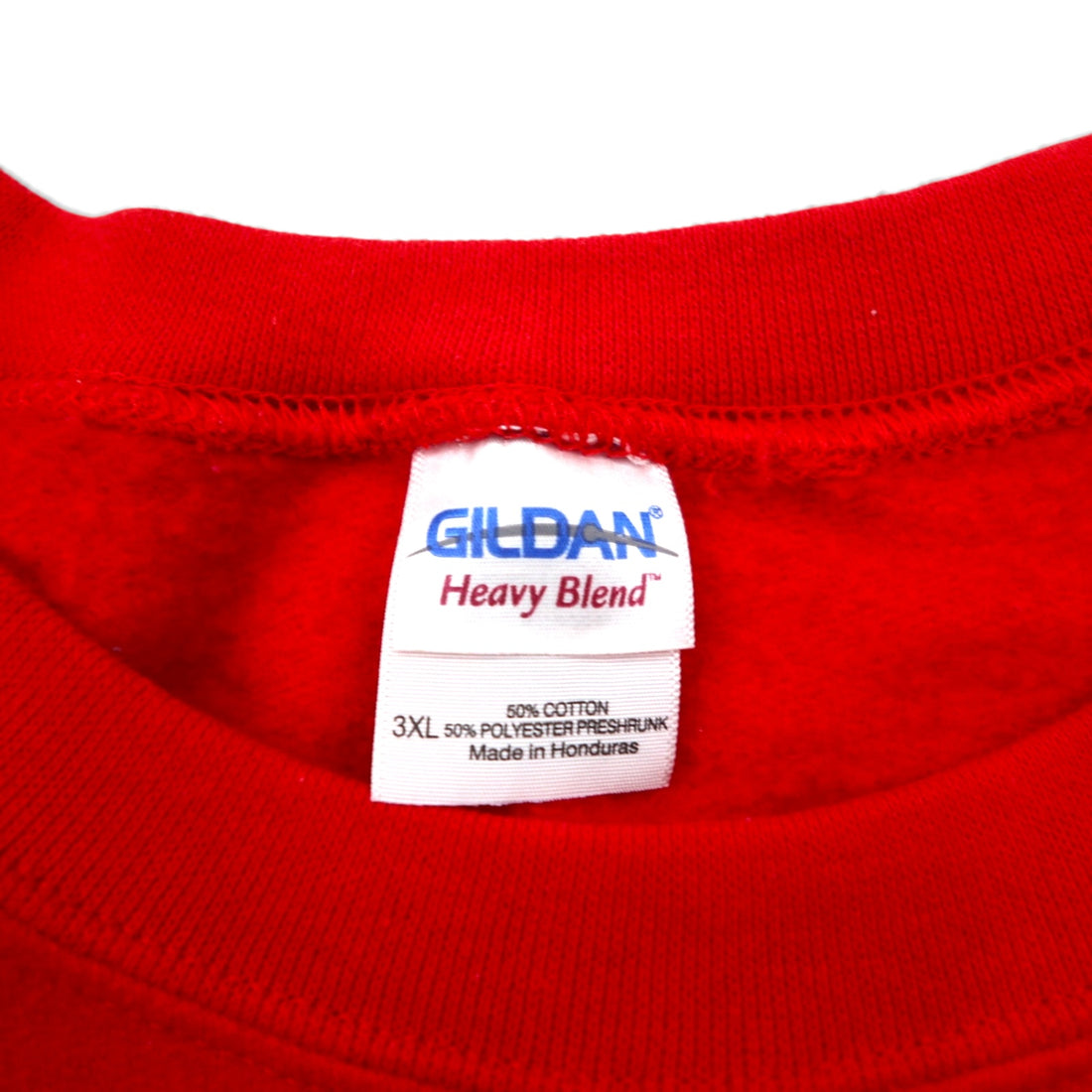 Vintage Collage Sweatshirt, GILDAN College Print, Red, XL, NEBRASKA