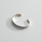 Nora Tahe ナバホ族 シルバーバングル インディアンジュエリー STERLING スタンプワーク