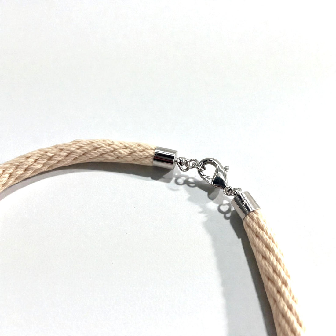 MM6 Maison Margiela ロープネックレス チョーカー 3連 ドーナツビーズ パステル マルチカラー S41UU0003 イタリア製