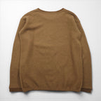 my beautiful landlet ニット セーター M ベージュ Barufy Wool Jersey WM04-CS162041 日本製