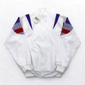 Mr DEPORTE ( asics ) 90年代 トラックジャケット ジャージ XL ホワイト ポリエステル 未使用品