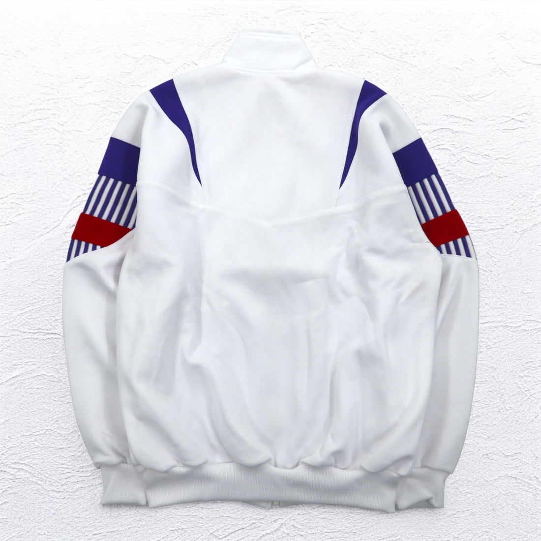 Mr DEPORTE ( asics ) 90年代 トラックジャケット ジャージ XL ホワイト ポリエステル 未使用品