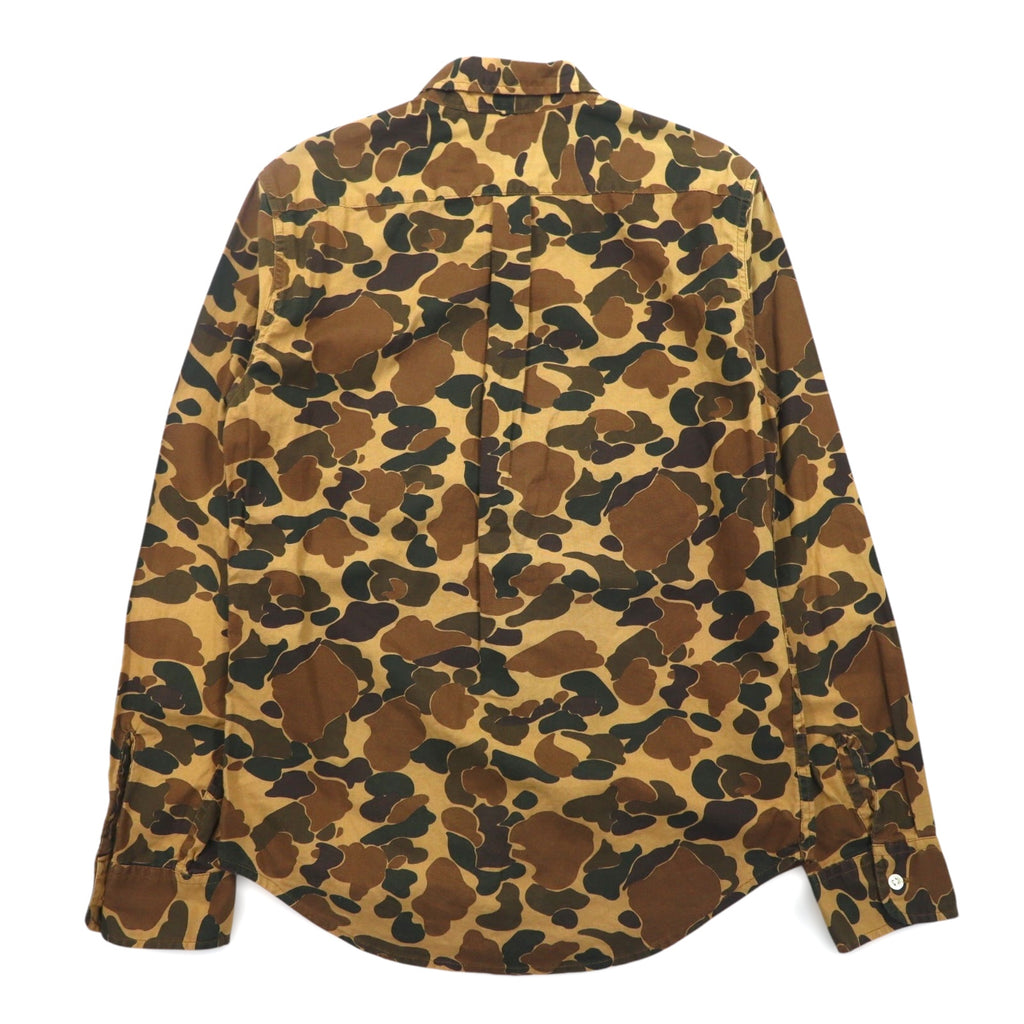 Levi's Duck Hunter Camouflage Button-Down Shirt, S, Khaki, Cotton, 19586-0042