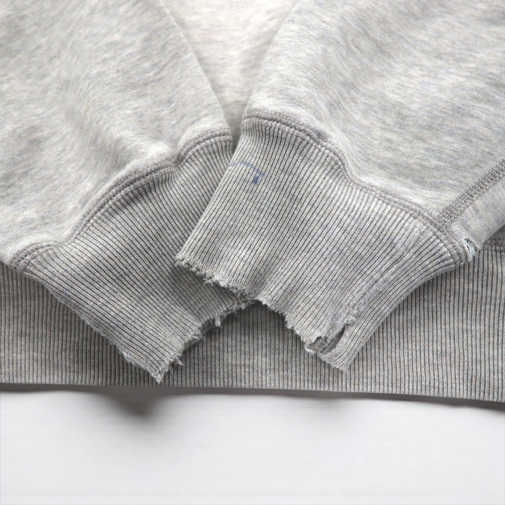 Polo Ralph Lauren 90年代 日本製 スウェット トレーナー L グレー コットン ダメージ加工