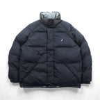 NAUTICA Reversible Volume Down Jacket 2XL Multicolor Drawcord Hood Storage