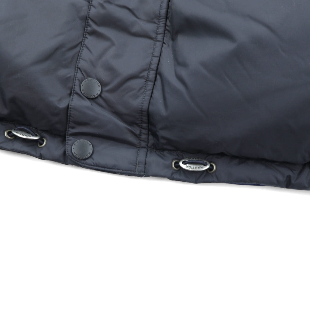 NAUTICA Reversible Volume Down Jacket 2XL Multicolor Drawcord Hood Storage