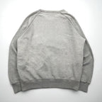 Polo Ralph Lauren 90年代 日本製 スウェット トレーナー L グレー コットン ダメージ加工