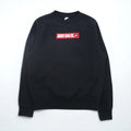 NIKE クルー フリース スウェット トレーナー S ブラック コットン JDI BSTR BV5090-010