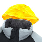 NAUTICA Reversible Volume Down Jacket 2XL Multicolor Drawcord Hood Storage