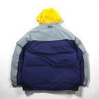 NAUTICA Reversible Volume Down Jacket 2XL Multicolor Drawcord Hood Storage