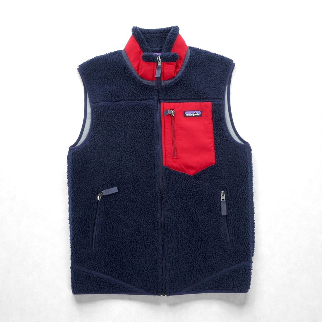Patagonia クラシック レトロX Classic Retro X ボア フリース ベスト S ネイビー 23048
