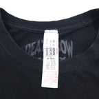 DEATH ROW RECORDS British hip hop label T-shirt L Black double-sided print
