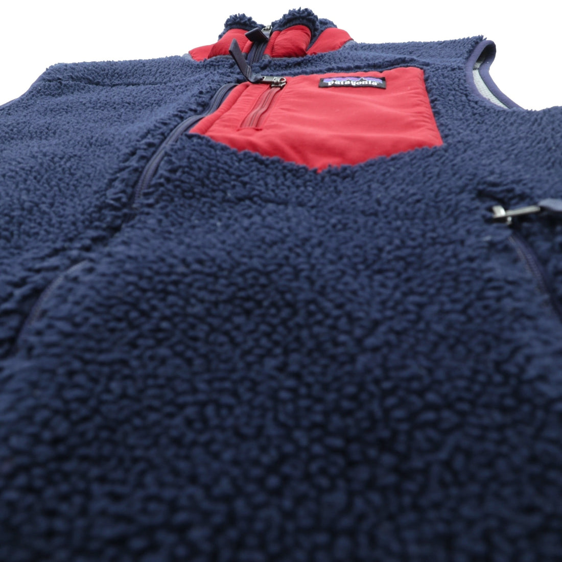 Patagonia Classic Retro X Boa Fleece Vest, Small, Navy, 23048