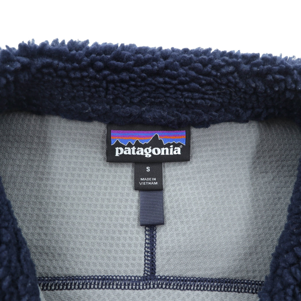 Patagonia Classic Retro X Boa Fleece Vest, Small, Navy, 23048