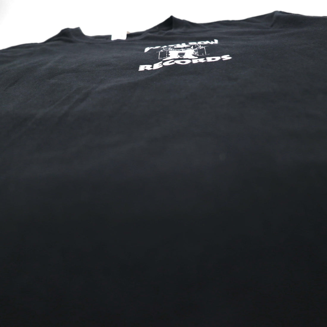 DEATH ROW RECORDS British hip hop label T-shirt L Black double-sided print