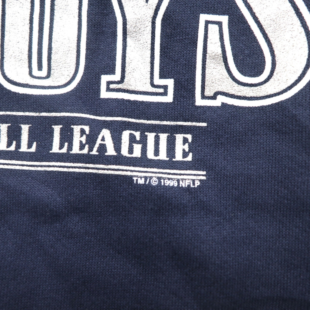 Lee SPORT 90年代 NFL プリント スウェット XL ネイビー コットン DALLAS COWBOYS メキシコ製