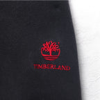 Timberland レースアップ スウェット XL ブラック コットン ロゴ刺繍
