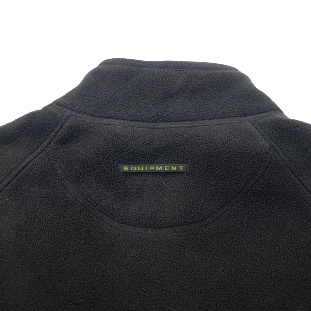 adidas EQUIPMENT 00s Full Zip Fleece Vest XL Black Polyester