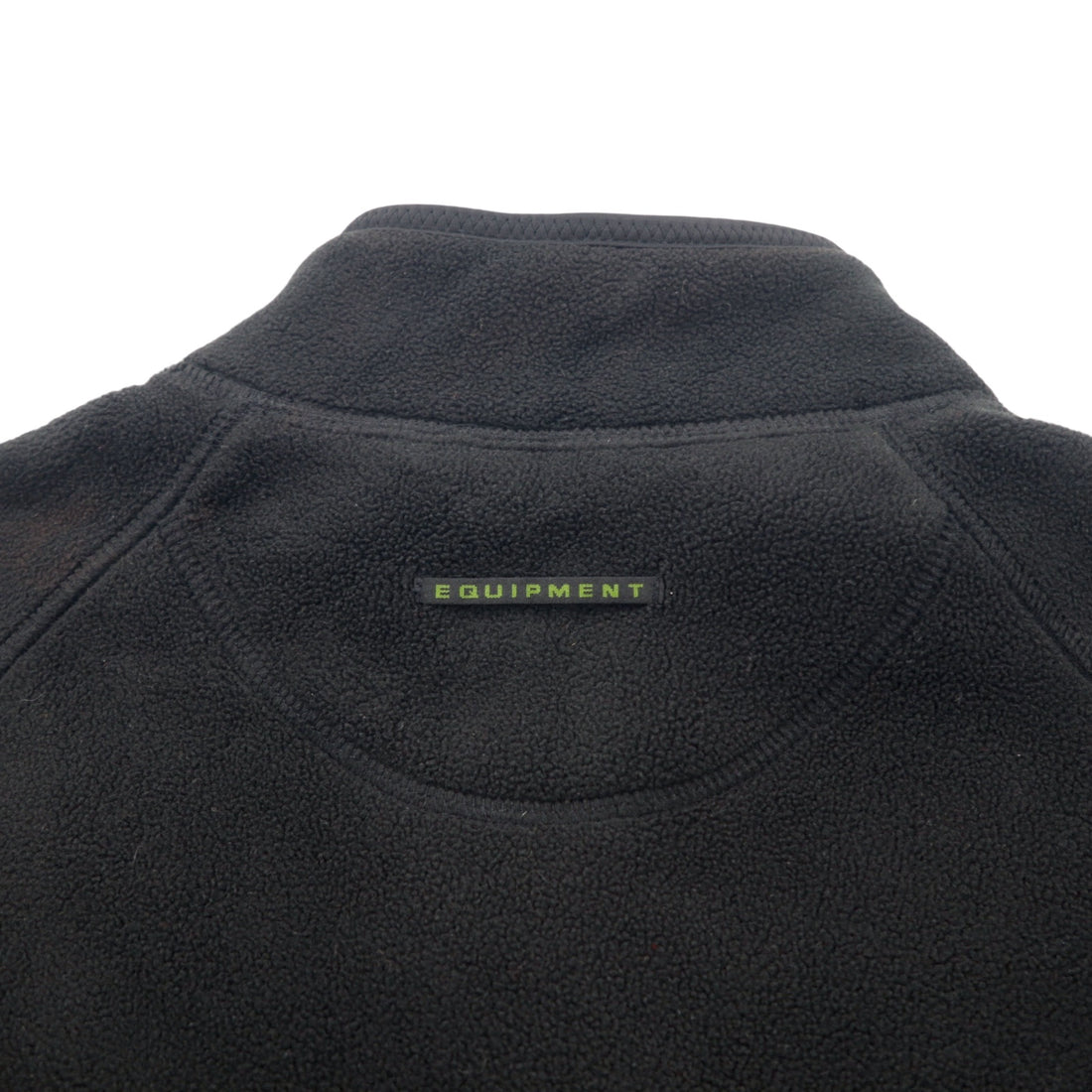 adidas EQUIPMENT 00s Full Zip Fleece Vest XL Black Polyester