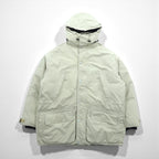 Eddie Bauer 90s Gore-Tex Waterproof Goose Down Jacket, Large, Drawcord, Detachable Hood