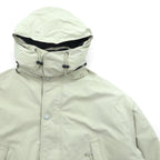 Eddie Bauer 90s Gore-Tex Waterproof Goose Down Jacket, Large, Drawcord, Detachable Hood