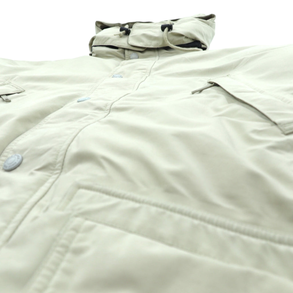 Eddie Bauer 90s Gore-Tex Waterproof Goose Down Jacket, Large, Drawcord, Detachable Hood