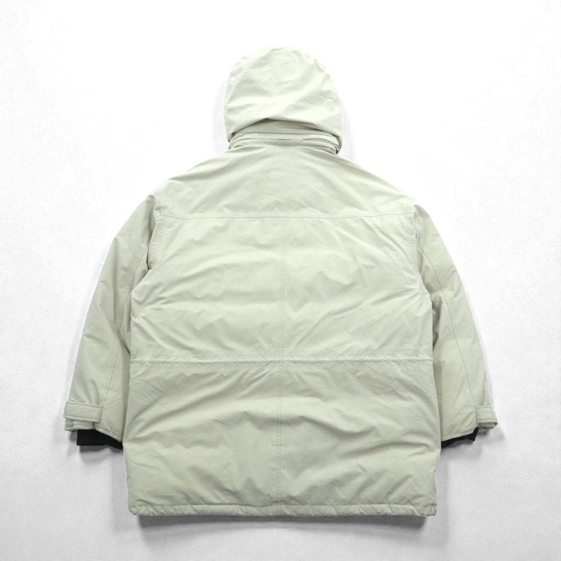 Eddie Bauer 90s Gore-Tex Waterproof Goose Down Jacket, Large, Drawcord, Detachable Hood