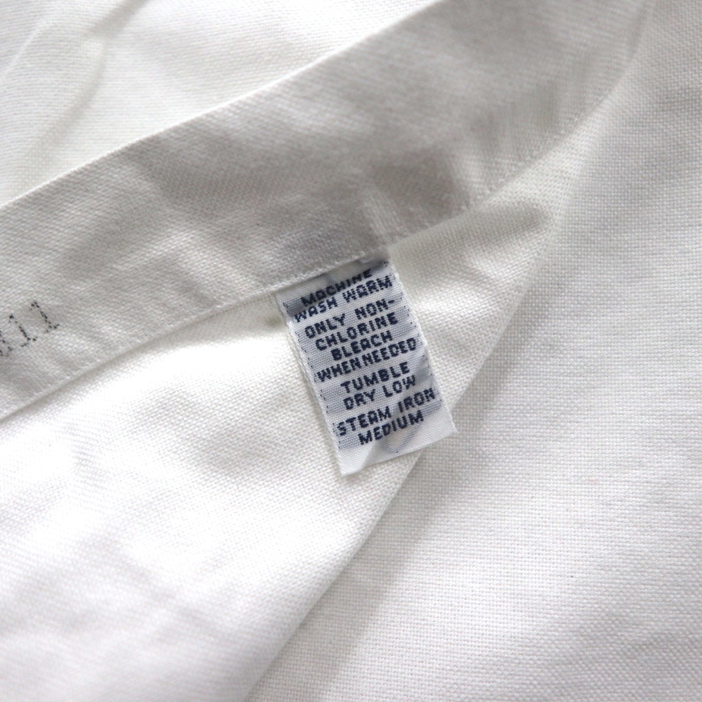 Ralph Lauren 90年代 オックスフォード ボタンダウンシャツ XL ホワイト YARMOUTH スモールポニー刺繡