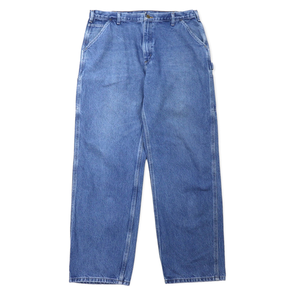 日本然リトテ-古着オンライン-carhartt デニム ペインターパンツ 40 ブルー コットン Original Fit B237 メキシコ製-CARHARTT Denim painter PANTS 40 Blue Cotton Original Fit B237 Mexico Made
