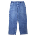 日本然リトテ-古着オンライン-carhartt デニム ペインターパンツ 40 ブルー コットン Original Fit B237 メキシコ製-CARHARTT Denim painter PANTS 40 Blue Cotton Original Fit B237 Mexico Made