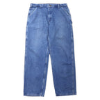 日本然リトテ-古着オンライン-carhartt デニム ペインターパンツ 40 ブルー コットン Original Fit B237 メキシコ製-CARHARTT Denim painter PANTS 40 Blue Cotton Original Fit B237 Mexico Made