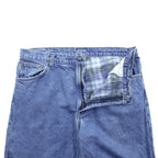 Carhartt Made in USA Flannel Lined Denim Pants, Jeans, XL, Indigo Lining, Check, Big Size B21DST