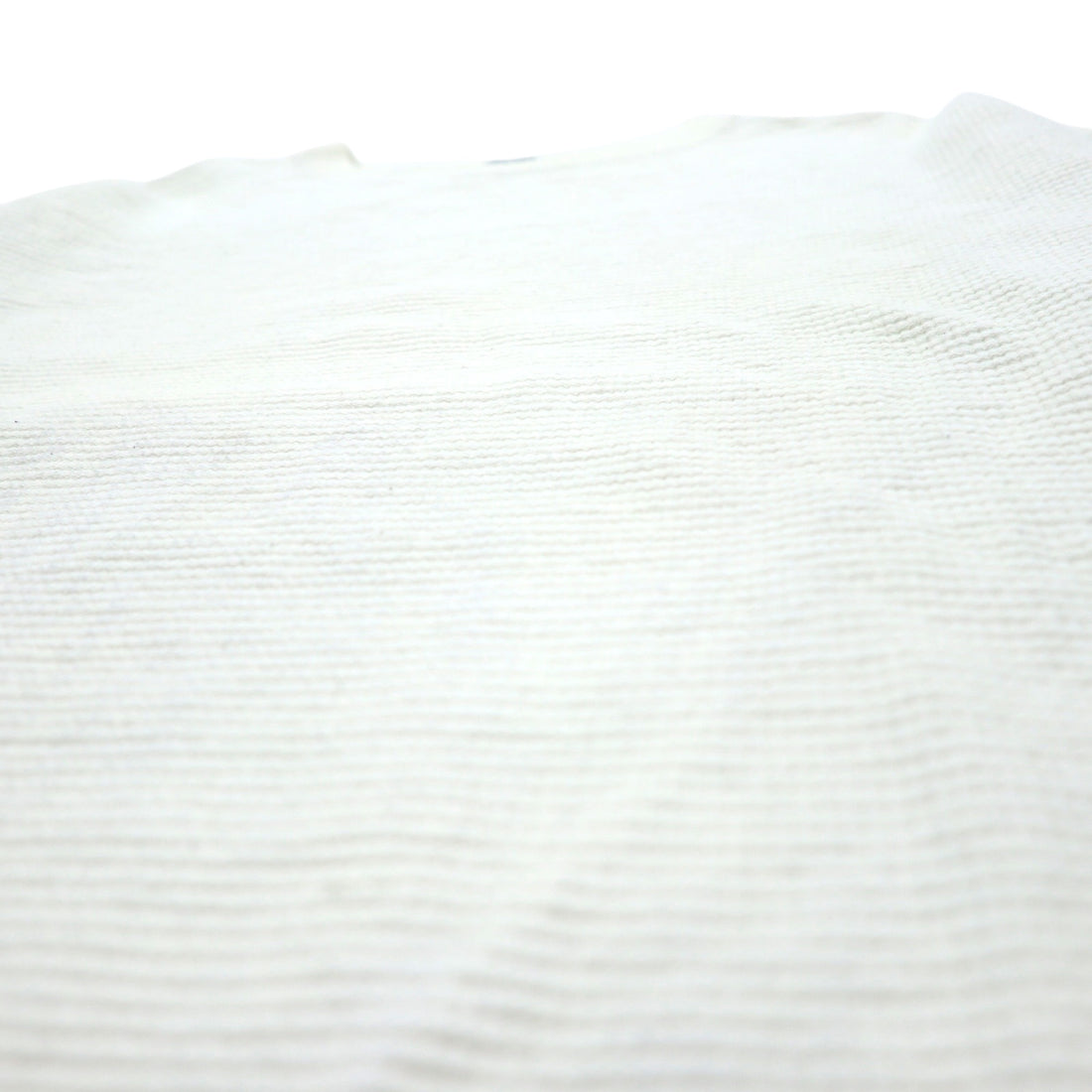 AOZORA BLUE HEAVEN Thermal Long Sleeve T-Shirt 4 White Cotton go slow caravan Made in Japan