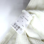 AOZORA BLUE HEAVEN Thermal Long Sleeve T-Shirt 4 White Cotton go slow caravan Made in Japan
