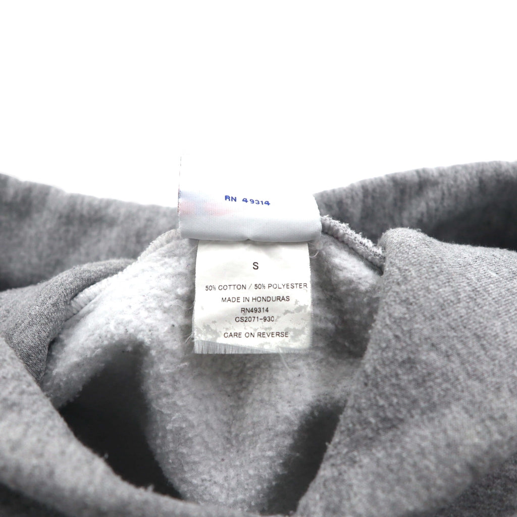 Champion 00年代 カレッジプリント プルオーバーパーカー S グレー TEXAS CHRISTIAN UNIVERSITY