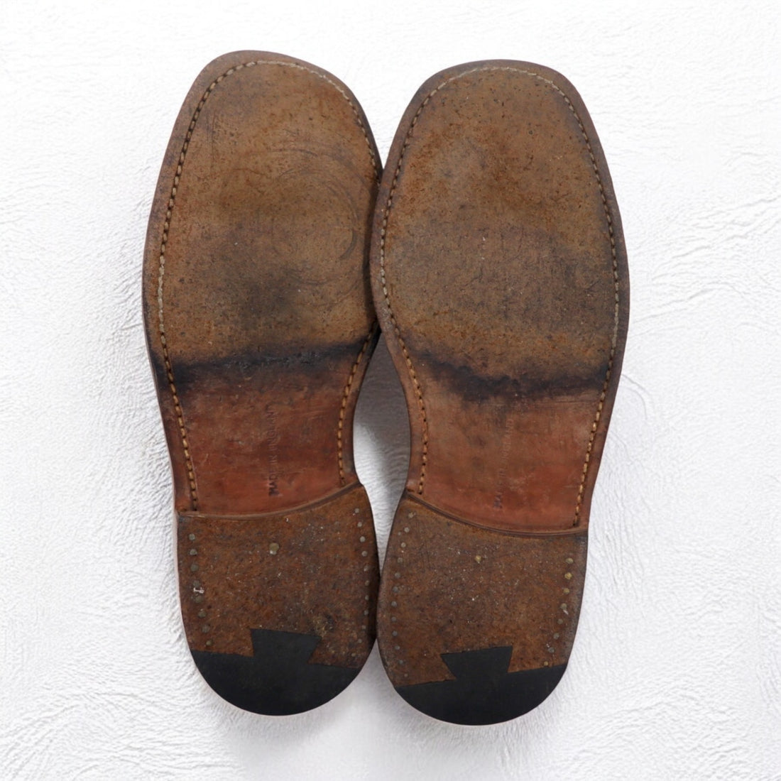 Tricker's × Margaret Howell イングランド製 ドレスシューズ 24.5-25cm ブラウン レザー グッドイヤーウェルト製法 ストレートチップ 6395