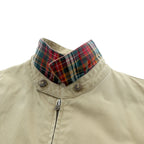 Polo Ralph Lauren 90s Swing Top Harrington Jacket L Beige Small Pony Embroidery Chin Strap