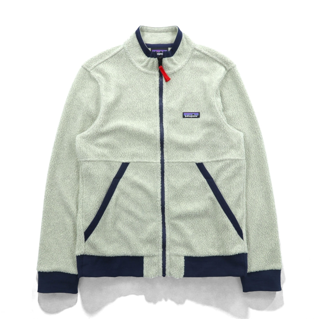 Patagonia Sheer Ring Jacket, Full Zip Boa Fleece, Small, Oatmeal, 26125 FA21 OAT