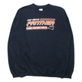 日本然リトテ-古着オンライン-GILDAN カレッジ プリント スウェット L ブラック コットン OAK GROVE PANTHERS ビッグサイズ ホンジュラス製-GILDAN College Print Sweatshirt L Black Cotton OAK GROVE PANTHERS Big Size Honduras Made