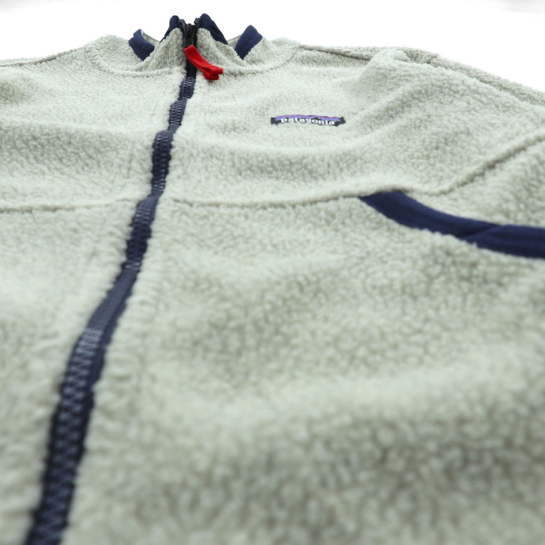 Patagonia シアーリングジャケット フルジップ ボア フリース S オートミール 26125 FA21 OAT