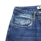 AALTO Tapered Denim Pants Size 34 Indigo Blue PRA3-LM-1001 Made in Turkey