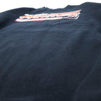 GILDAN College Print Sweatshirt L Black Cotton OAK GROVE PANTHERS Big Size Made in Honduras