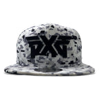 日本然リトテ-古着オンライン-NEW ERA × PXG ベースボールキャップ ONE スナップバック グレー デジタルカモ ポリエステル ロゴプレート FAIRWAY CAMO 9TWENTY CAP-NEW ERA × PXG Baseball Cap ONE Snap Back Gray Digital Camo Polyester Logo Plate Fairway CAMO 9tWenty Cap